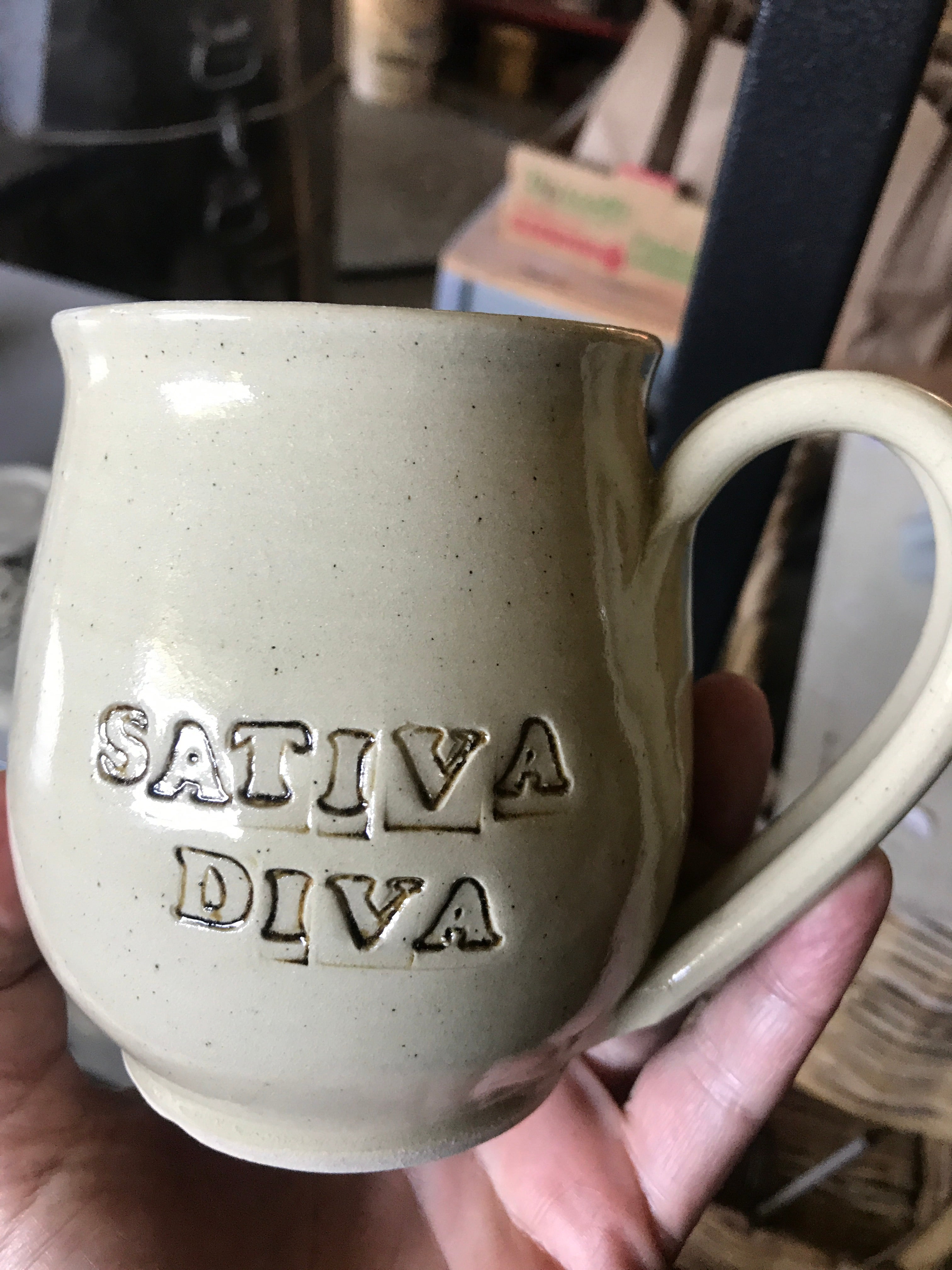 Marijuana Mug Sativa Diva